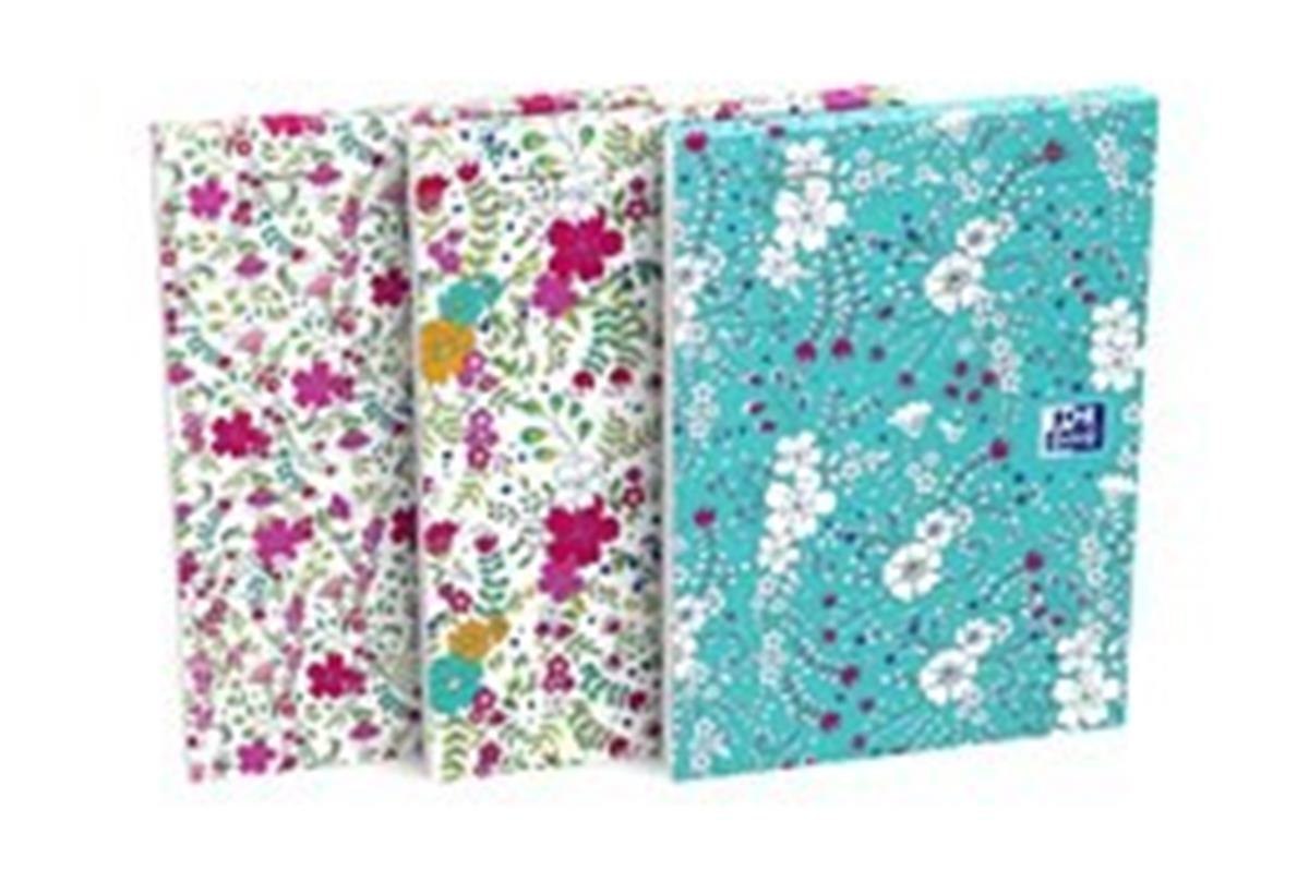 OXFORD FLORAL NOTEBOOK 105X148 80K 90G LI6 HAMELIN